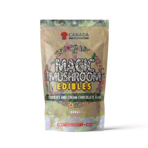 Magic Mushrooms Milk Chocolate Bar 3000mg